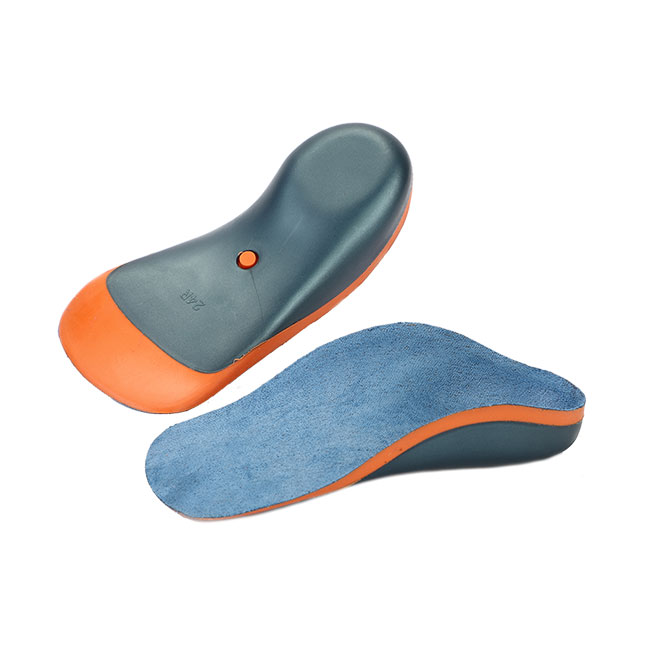 PU Kids Orthotic High Arch Support Insole - Respro Insole for Children Orthopedic Shoes